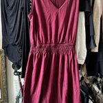 Maroon Sundress Red Photo 1