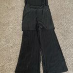 Nanette Lepore Nanette Very Black Pleated Wide Leg Jumpsuit Size 8 NWT Photo 13