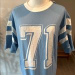 Cotton On Blue Oversized Graphic Print T-Shirt New! Photo 5