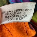 Greater Good Network XXL Hippie Patchwork Jacket Hoodie Festival Indie Artsy Orange Photo 9