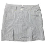 Nike Golf Tour Dri-Fit Pop Pleats Performance Pin Stripe Skort Size 6 Photo 0