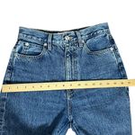 SLVRLAKE Beatnik Ankle Cropped High Rise Slim Leg Jeans Blue Women’s Size 23 Photo 11