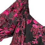 Torrid  16 Dress Retro Cocktail Plus Semi Formal Velvet Burnout Babydoll Dress Photo 7