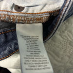 Loft Classic Curvy Straight Ann Taylor  Blue Denim Cuffed Jeans 16 Photo 5