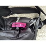 Morgan & Co Black White Halter Mermaid Gown Criss Cross Back Special Occassion S Photo 8