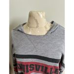 Victoria's Secret Pink by Victoria’s Secret Hooded Louisville Sweatshirt Medium Photo 2