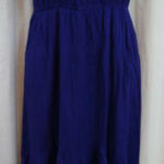 Women’s Small Coco Bianco Strapless Swim Cover Up Dress Violet NWT Photo 0