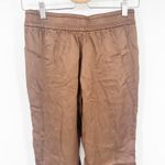 ZARA Womens Satin Slinky Pull On High Rise Elastic Waist Jogger Pants Size S Photo 5