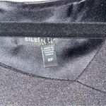 Eileen Fisher Size 8P Black Sheath Dress Knee Length Minimalist Office Capsule Photo 3