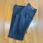 Madewell Dark Gray Denim Jeans with Brown Patch Photo 7