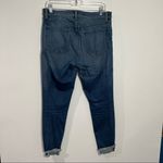 J Brand Alana Distressed High Rise Skinny Crop w/ Fray Hem In Indiana Wash 30 Photo 8