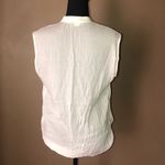 Helmut Lang  Faux Wrap Sleeveless Blouse Photo 3