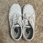Vans  white checkered sneakers size 7.5 Photo 0