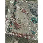 Pretty Little Thing Silver Sequin Strapless Bandeau Crop Top Party Clubwear L 14 Photo 3