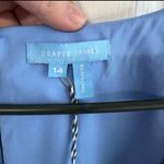 Draper James  Patsy midi dress bluebell magnolia size 14 Photo 5