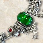 Christmas Charm Bracelet Holiday European Style Slider Silver Photo 7
