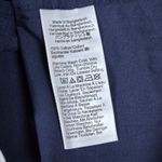 J.Crew  End-on-end‎ cotton long-sleeve pajama Top Navy S NWT Photo 3