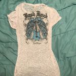 Hard Rock Cafe Hard Rock Las Vegas White Burnout Tee Photo 0