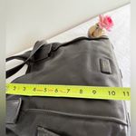 Fossil Vintage  Emerson Medium Satchel Tote, Crossbody Bag Soft  Black Leather. Photo 9