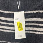 Eileen Fisher  PONCHO TOP XL GRAPHITE ORGANIC LINEN CREPE KNIT BATEAU NEW Photo 2