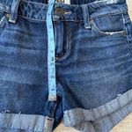 Paige Jimmy Jimmy Cuffed Women's Blue Denim Shorts Size 25 Photo 8