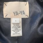 Vintage 90s Ya Ya Cropped Black White Tweed Jacket Blazer Small Preppy Old Money Photo 6