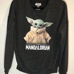 Star Wars Baby Yoda The Mandalorian  Sweatshirt Oversized Cozy Loungewear Photo 1