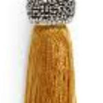 NWOT Molly Phillips Jacqueline Tan Tassel & Rhinestone Earrings Gray Photo 0