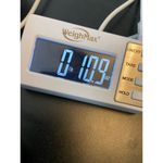 T Tahari Tahari Striped Rib Knit Shirt Women L Crew Neck Long Sleeves Stretch Gray Black Photo 11