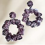BaubleBar Sequin Pink and Lilac Beaded Earrings Photo 1