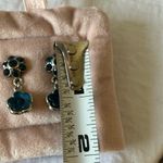 Blue Floral Silver Tone Necklace & Earrings Set Photo 12