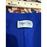St. John  Collection Blue Santana Knit Pants Stretch Luxury Slim Leg Size 2 Photo 6