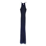 B Darlin NEW B. Darlin Sleeveless Halter Scoop Neck Long Dress gemstones Photo 3
