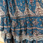 Anthropologie  Sasha Ruffled Maxi Dress made in India size S NWT Photo 9