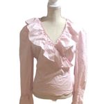 Rachel Parcell NWT  Ruffle Wrap Top Blouse Photo 1