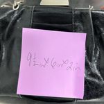 BCBG MaxAzria Black Clutch Purse with Chain Link Handle - VGUC Photo 8