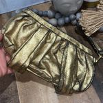 Botkier  wristlet Target Collab Metallic‎ gold Distressed Leather Clutch Photo 2