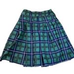 Pretty Little Thing Plaid Skirt Side Slit Schoolgirl Alternative Grunge Punk Photo 1