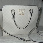 Nine West White Satchel Chic Structured Design Photo 0