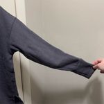 Peloton Women's Funnel Neck Pullover Sweatshirt Gray Size M Casual Photo 3