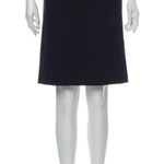 Valentino SZ 10 virgin wool straight skirt Photo 0