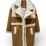 BLANK NYC  Brown and Cream Coat Photo 0