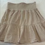 Love Tree Blush Pink & Wonderly Beige Gauze Mini Skirt Bundle (2) Size Small Photo 9