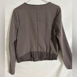 Gap Chiffon Ruffle Zip Front Jacket size medium Photo 4