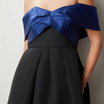 Sachin + Babi Kelli Strapless Gown Maxi Dress Black Blue Size 10 NWT Photo 1