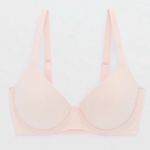 Aerie NWOT  smoothiez push up plunge bra in light pink Photo 0