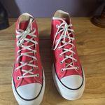 Converse  Pink High-Top Sneakers Photo 3