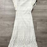 ZARA crochet mesh white dress Photo 2