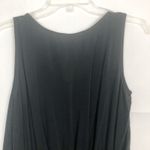 Mystree  Sleeveless Embroidered Dark Gray Top Size Small Photo 7