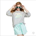 Stoney Clover Lane NWT  crewneck grey sweatshirt small Photo 0